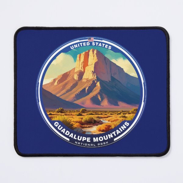 Item preview, GUADALUPE MOUNTAINS National Park USA designed and sold by Thistle-TShop.