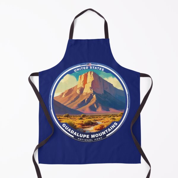 Item preview, GUADALUPE MOUNTAINS National Park USA designed and sold by Thistle-TShop.