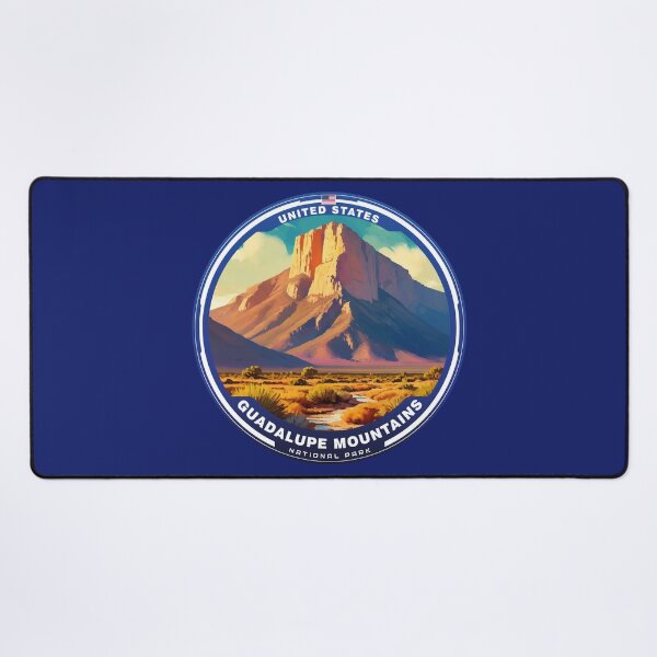 Item preview, GUADALUPE MOUNTAINS National Park USA designed and sold by Thistle-TShop.