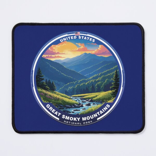 Item preview, GREAT SMOKY MOUNTAINS National Park USA designed and sold by Thistle-TShop.