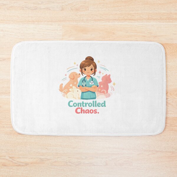 Item preview, Controlled Chaos – Funny Veterinary Clinic Humor Design for Vet Techs designed and sold by Bettybee00.