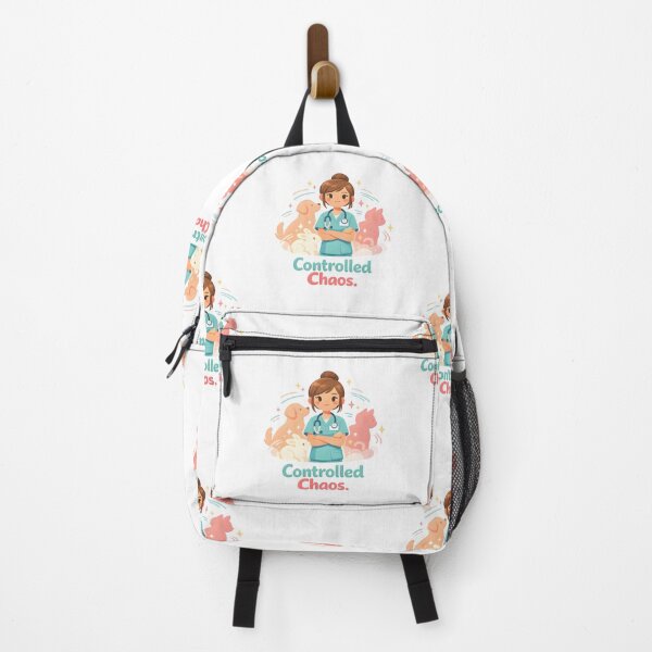 Item preview, Controlled Chaos – Funny Veterinary Clinic Humor Design for Vet Techs designed and sold by Bettybee00.