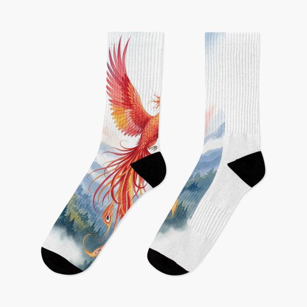 Item preview, Phoenix Watercolor designed and sold by Aureluxe.