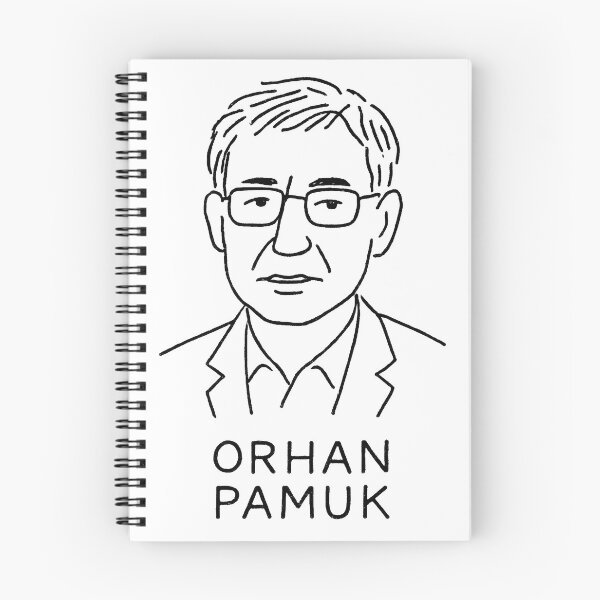 Item preview, Orhan Pamuk - Minimalist Line Art Portrait designed and sold by Artsy-With.