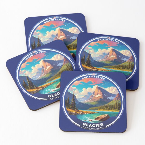 Item preview, GLACIER National Park USA  designed and sold by Thistle-TShop.