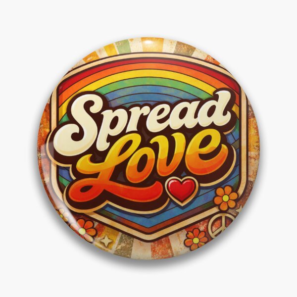 Item preview, Vintage Spread Love Rainbow Design designed and sold by Iuqiune.