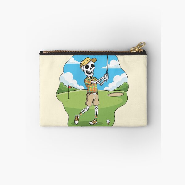 Item preview, Skeleton Playing Golf – Funny Spooky Golfer Design designed and sold by SunnyIris.