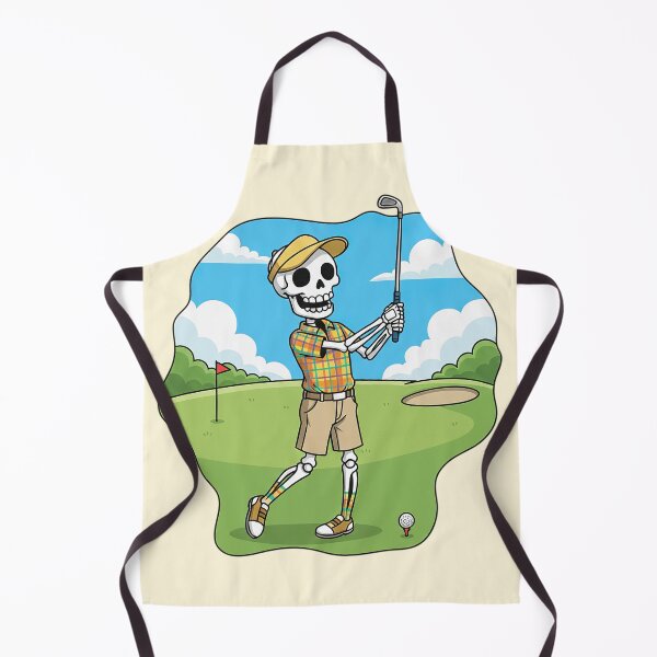 Item preview, Skeleton Playing Golf – Funny Spooky Golfer Design designed and sold by SunnyIris.