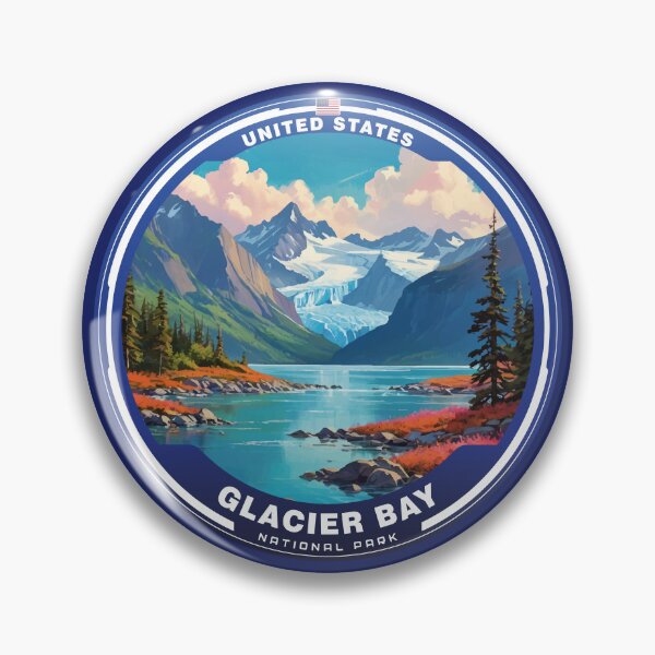Item preview, GLACIER BAY National Park USA  designed and sold by Thistle-TShop.