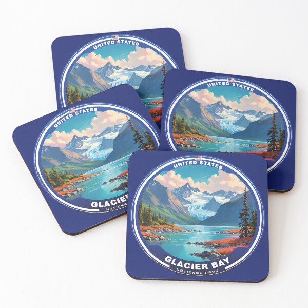 Item preview, GLACIER BAY National Park USA  designed and sold by Thistle-TShop.