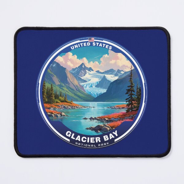 Item preview, GLACIER BAY National Park USA  designed and sold by Thistle-TShop.