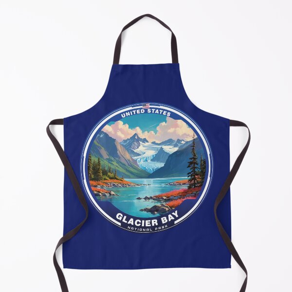Item preview, GLACIER BAY National Park USA designed and sold by Thistle-TShop.