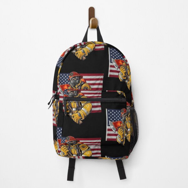 Item preview, American Firefighter Hero USA Flag Patriotic Art designed and sold by DrukNaStyl.
