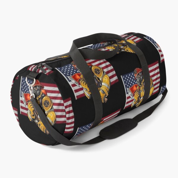 Item preview, American Firefighter Hero USA Flag Patriotic Art designed and sold by DrukNaStyl.
