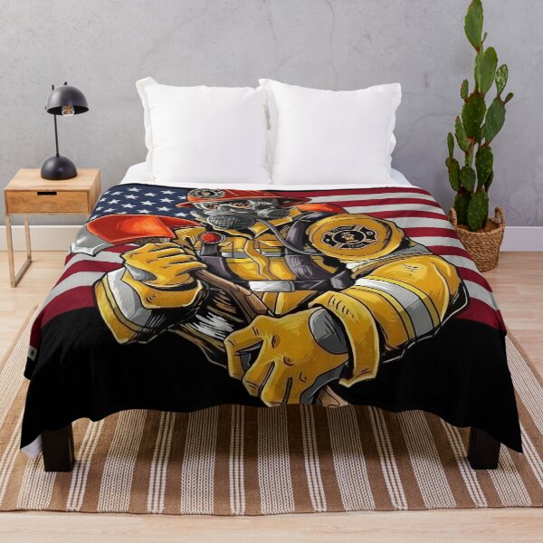 Item preview, American Firefighter Hero USA Flag Patriotic Art designed and sold by DrukNaStyl.
