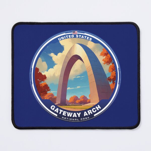Item preview, GATEWAY ARCH National Park USA designed and sold by Thistle-TShop.