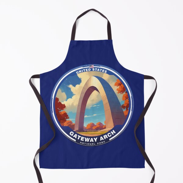 Item preview, GATEWAY ARCH National Park USA  designed and sold by Thistle-TShop.