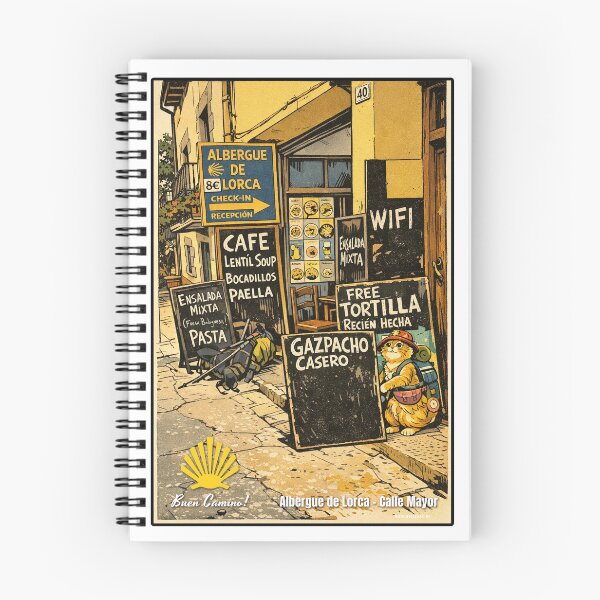 Item preview, Albergue de Lorca, Calle-Mayor - Buen Camino! designed and sold by DeltaBOX.