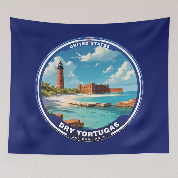 Item preview, DRY TORTUGAS National Park USA  designed and sold by Thistle-TShop.