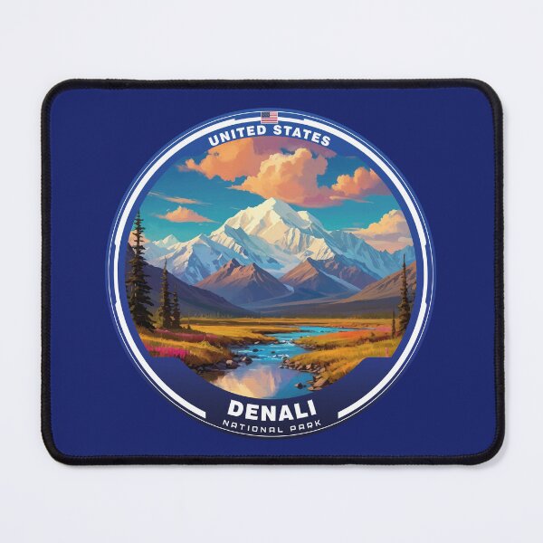 Item preview, DENALI National Park USA designed and sold by Thistle-TShop.