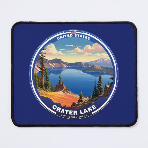 Item preview, CRATER LAKE National Park USA  designed and sold by Thistle-TShop.