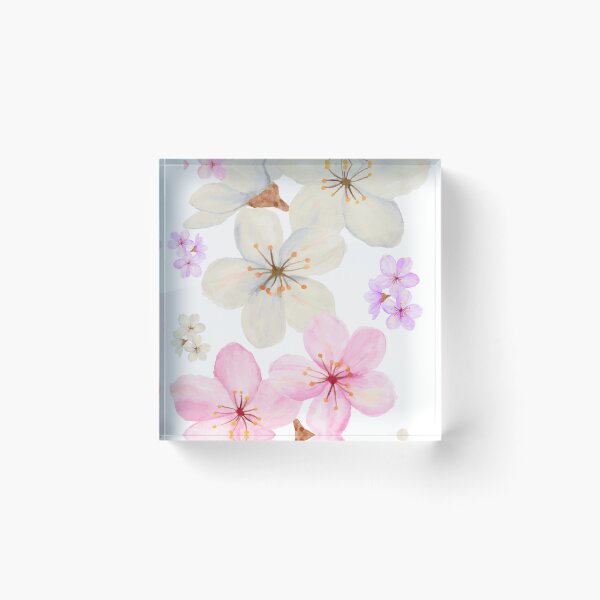Item preview, Cherry flowers designed and sold by giraffe_create .