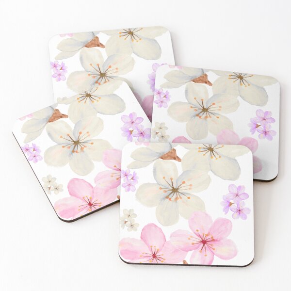 Item preview, Cherry flowers designed and sold by giraffe_create .
