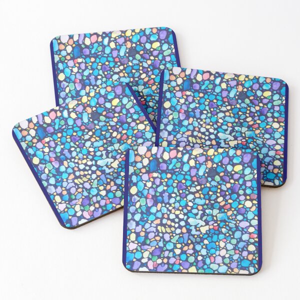 Item preview, Colourful Beach Pebbles painting design  designed and sold by Garry Greenwood.