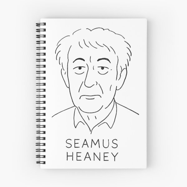 Item preview, Seamus Heaney Minimalist Portrait – Black and White Line Art Illustration designed and sold by Artsy-With.