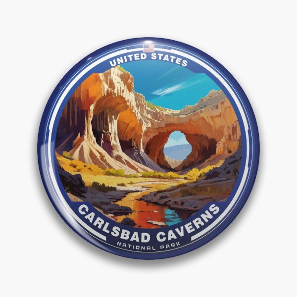 Item preview, CARLSBAD CAVERNS National Park USA  designed and sold by Thistle-TShop.