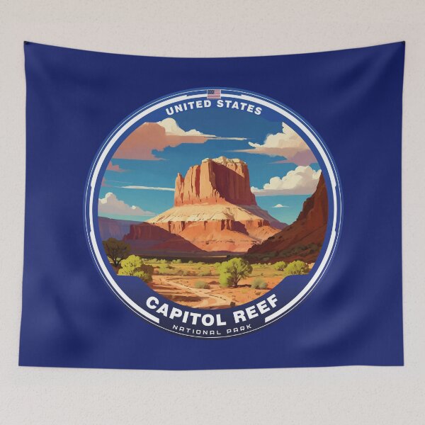 Item preview, CAPITOL REEF National Park USA  designed and sold by Thistle-TShop.