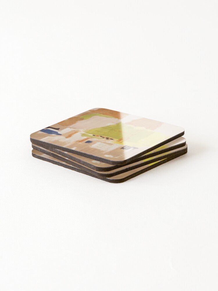 Thumbnail 4 of 5, Coasters (Set of 4), Mark Rothko designed and sold by DrewGansen.