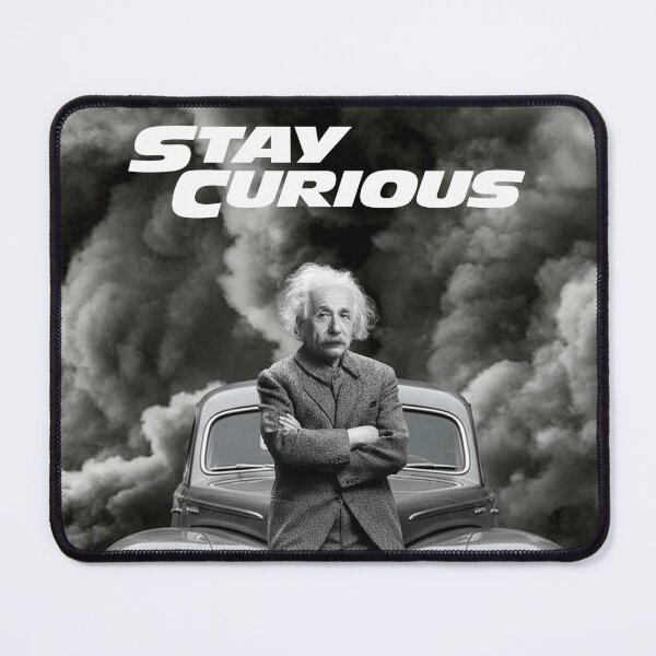 Item preview, Albert Einstein - Stay Curious designed and sold by Nuraning.