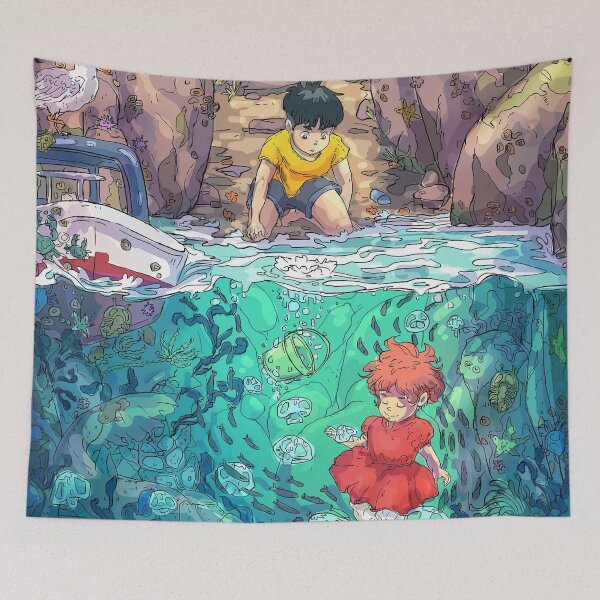 Item preview, Cute kawaii art girl kiki's go -%[ghiblis]%- flying away dragon swim designed and sold by Wenddys.