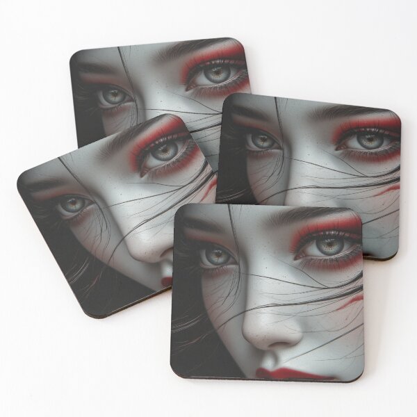 Item preview, Crimson Geisha Eyes - Soft Light designed and sold by TheDreamsMaker.