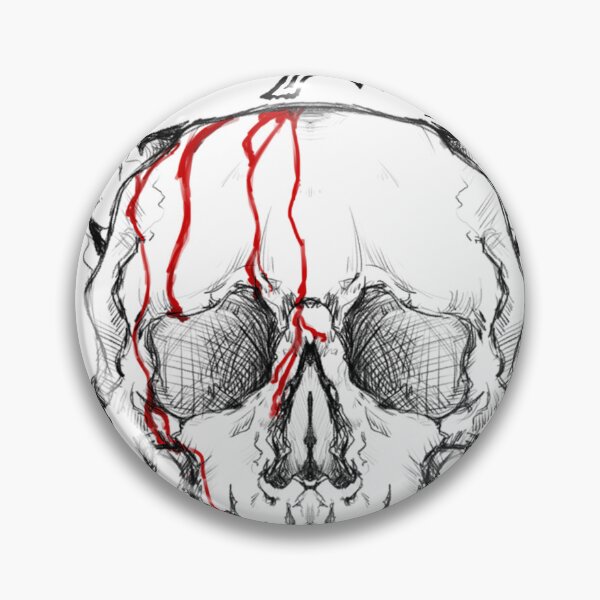 Item preview, Repugnant Skull (White Base) designed and sold by kpopshopcom.