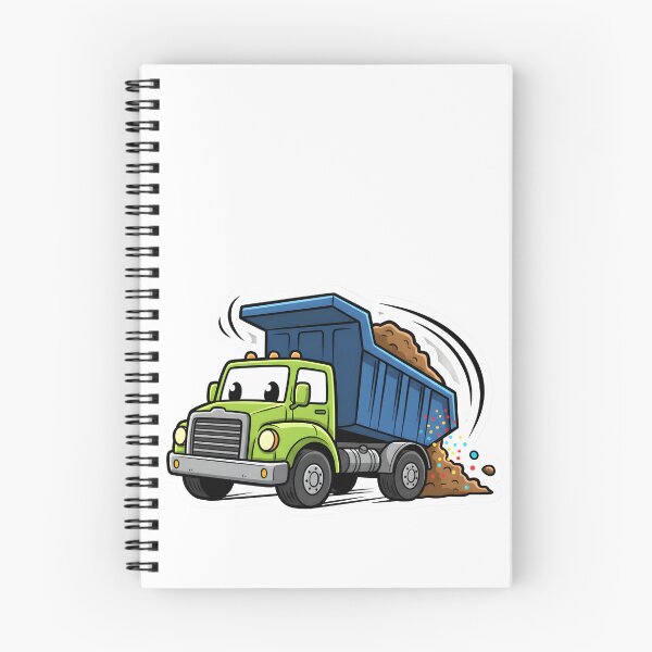 Item preview, Dump Truck Cartoon designed and sold by 4AGift.