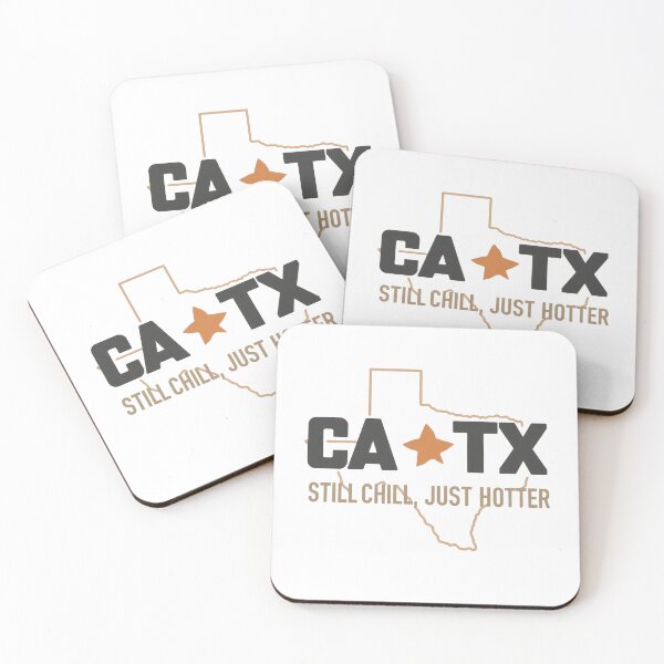 Item preview, CA to TX Still Chill Just Hotter Shirt – California to Texas Move Tee designed and sold by FindYouByZ.