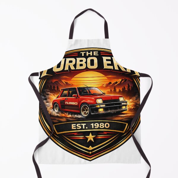 Item preview, The Turbo Era - 80s Turbo Hot Hatch Classic Car Badge designed and sold by ClassicThrottle.
