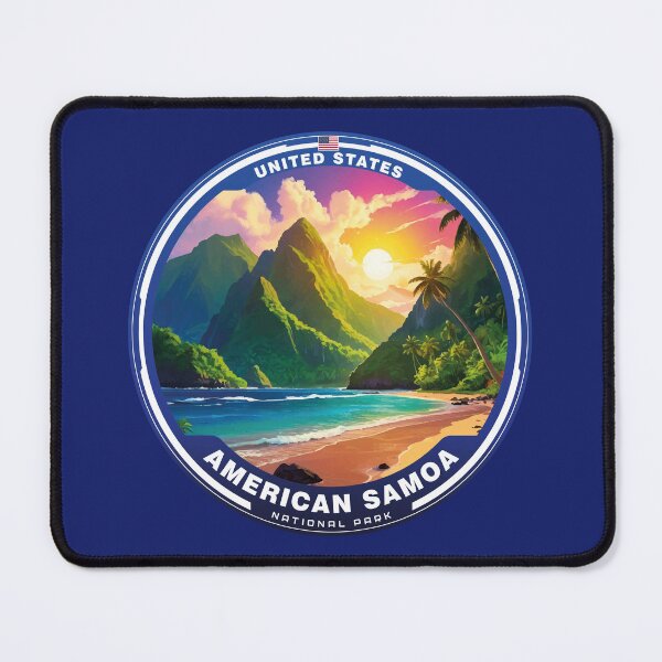 Item preview, AMERICAN SAMOA National Park USA designed and sold by Thistle-TShop.
