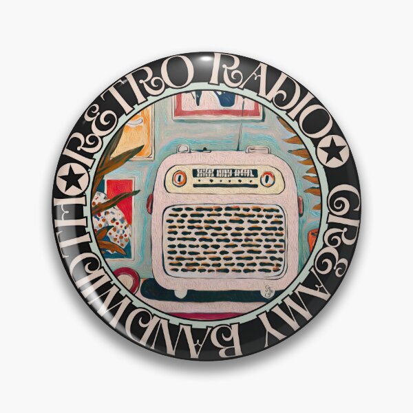 Item preview, RETRO RADIO | CREAMY BANDWIDTH designed and sold by Byszeto.