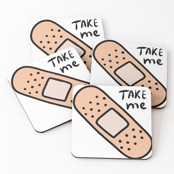 Item preview, Take Me: Cute & Witty Medical Plaster Sticker designed and sold by LYAN-STORE.