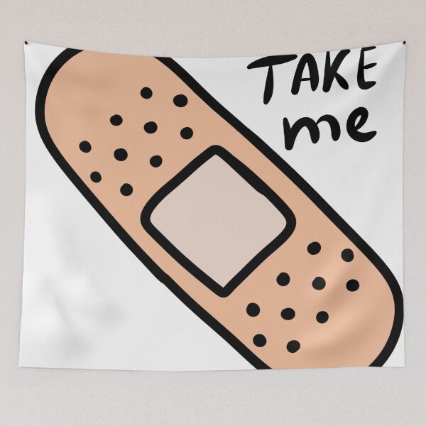 Item preview, Take Me: Cute & Witty Medical Plaster Sticker designed and sold by LYAN-STORE.