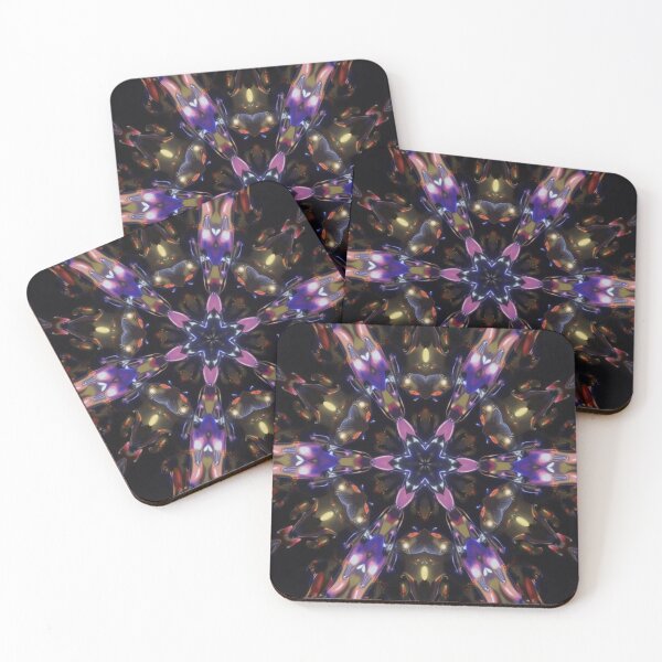 Item preview, Colorful Kaleidoscope Prism Abstract Art Poster designed and sold by SEIMEI2025.