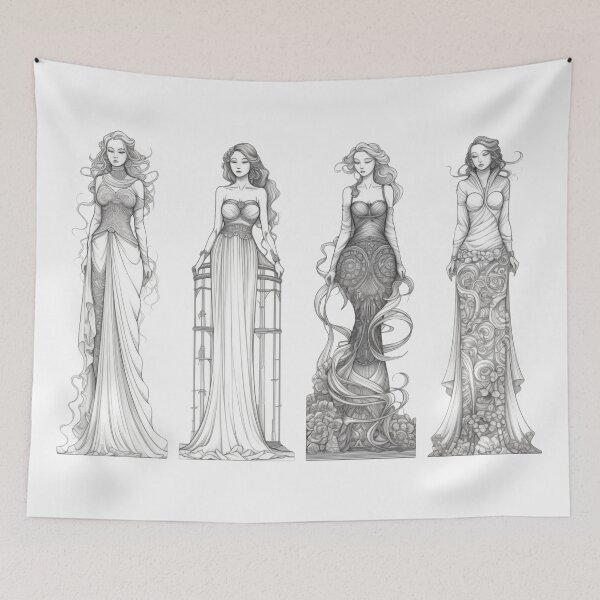 Item preview, Goddesses designed and sold by bubblyrainbow.