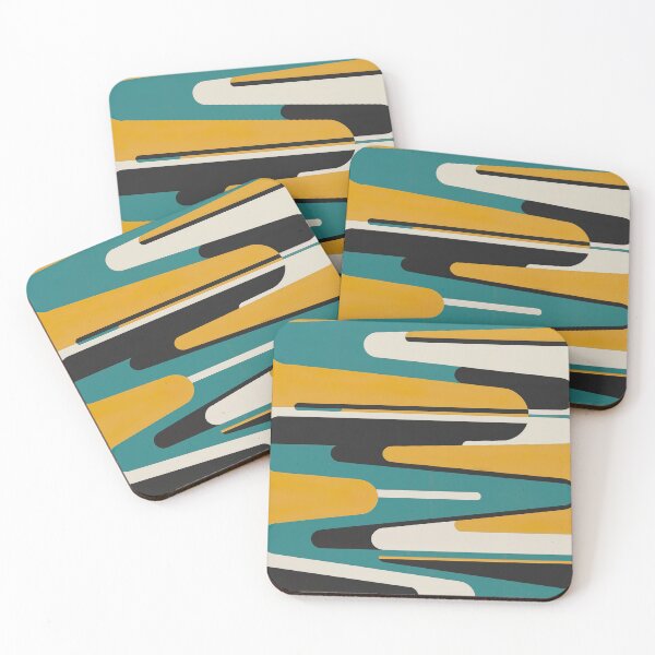 Item preview, Atomic Age Mid Century Modern Stripe Pattern | Retro 1950s Space Age Seamless Design designed and sold by Tamas Das.
