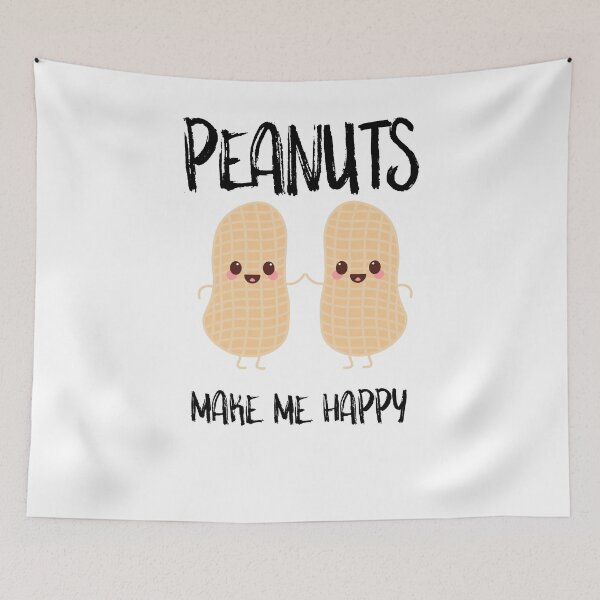 Item preview, Peanuts Make Me Happy designed and sold by SusurrationStud.