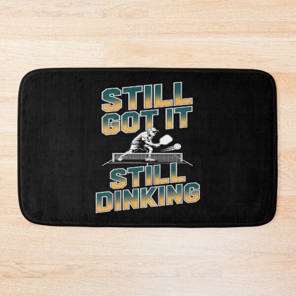 Item preview, pickleball - pickleball humor - pickleball gift - pickleball senior player - pickleball paddle - dink humor - dink responsibly - kitchen line - kitchen crew - third shot drop - drop shot designed and sold by JansenGS.