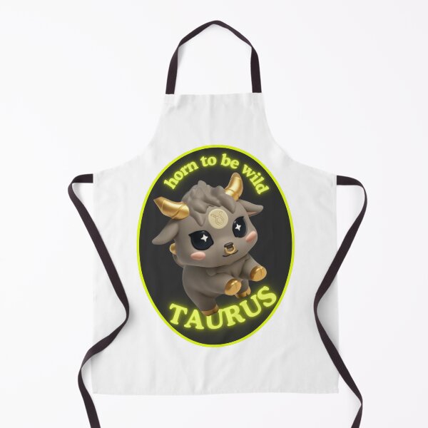 Item preview, The Zodies Taurus “Horn to Be Wild” Badge designed and sold by stickeeyard.