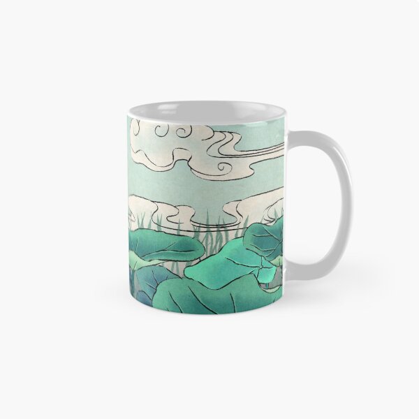 Item preview, Infinite Calm: Lush Lotus Leaves under the Midday Sun  designed and sold by QamarART Paintings.